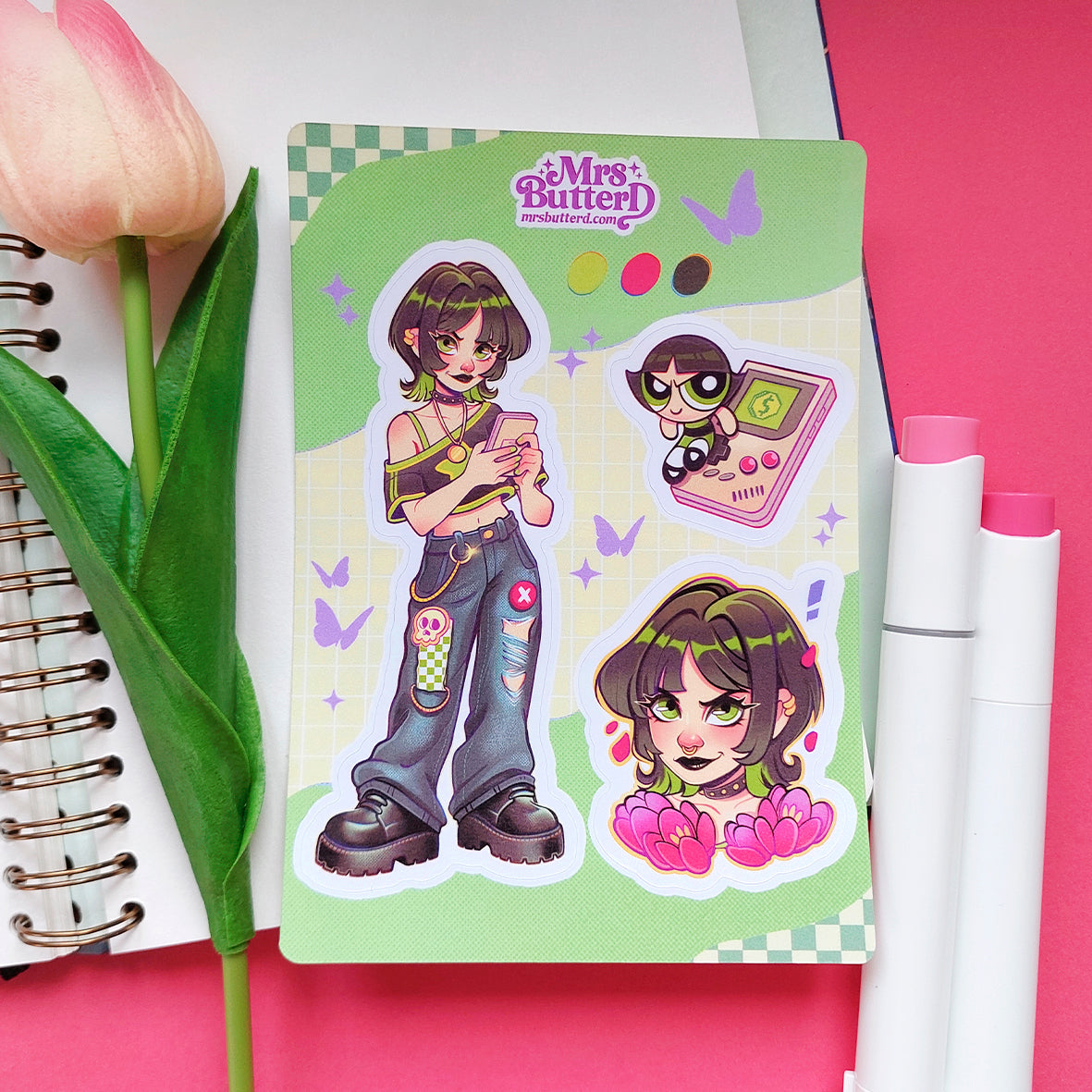 PPG \\ Vinyl Sticker Sheets