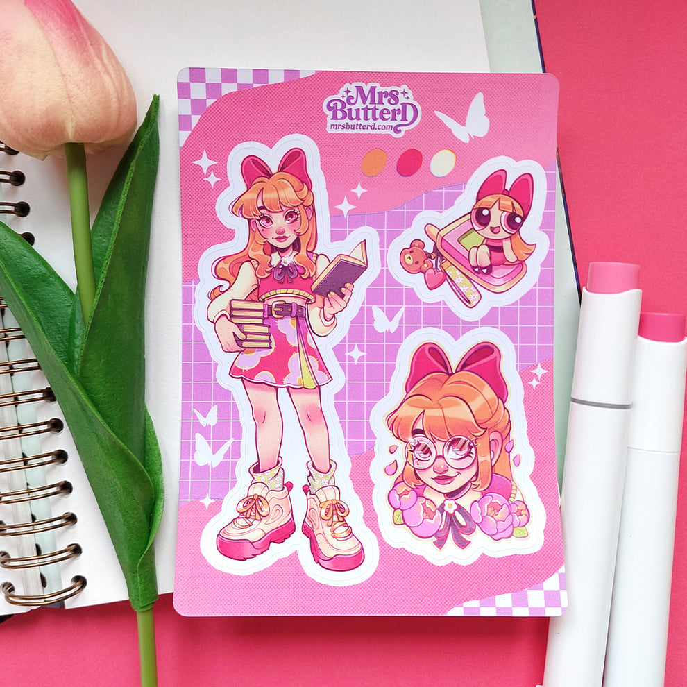 PPG \\ Vinyl Sticker Sheets – mrsbutterd