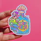 Mermaid Tears \\  Holographic Vinyl Sticker