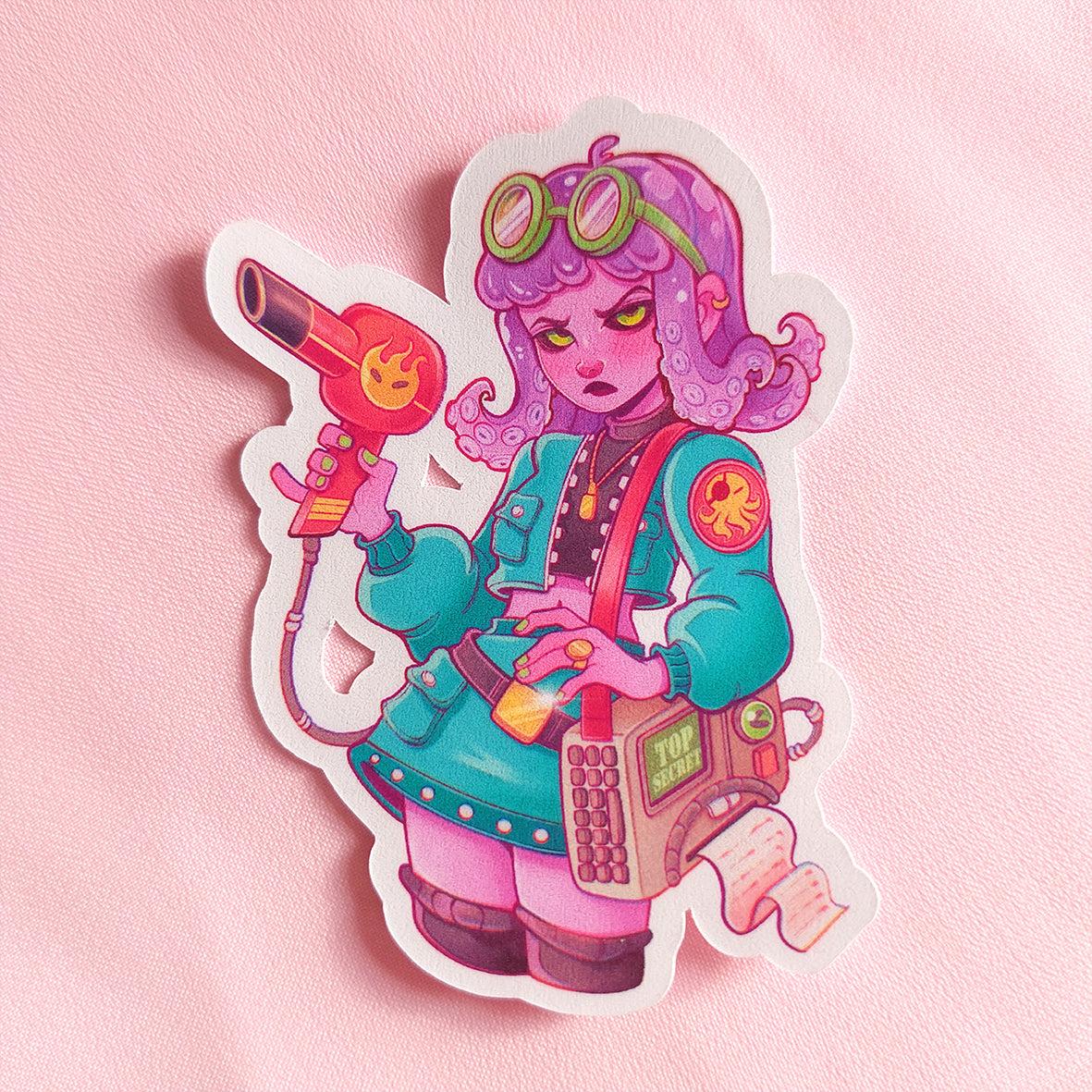 Top Secret \\ Vinyl Sticker – mrsbutterd
