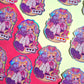 Moon Princess \\ Holographic Vinyl Sticker