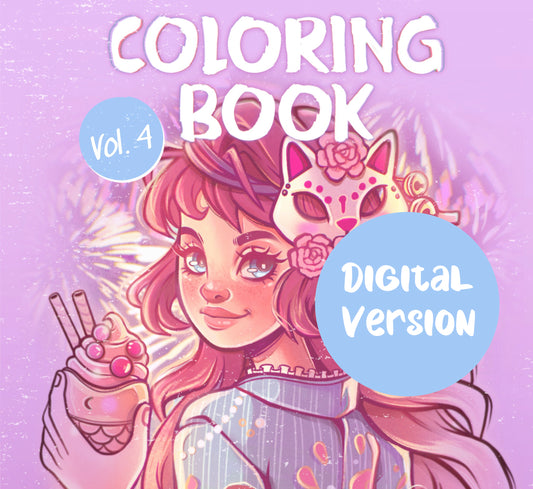 Coloring Book Vol.4! \\ DIGITAL VERSION