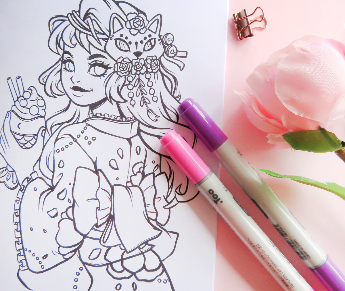 Coloring Book Vol.4! \\ DIGITAL VERSION – mrsbutterd