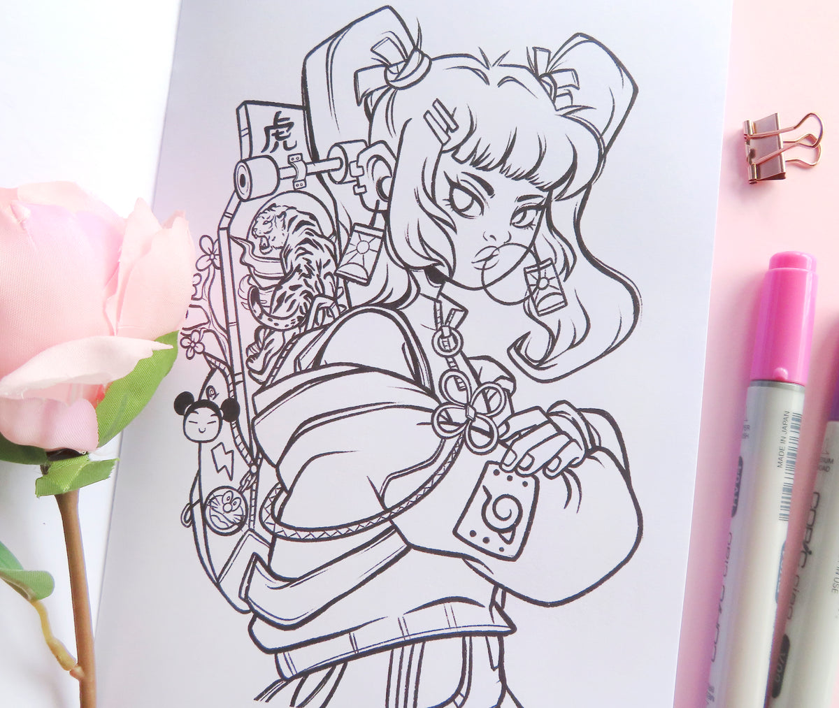 Coloring Book Vol.4! \\ DIGITAL VERSION – mrsbutterd