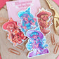 Element witchs \\ Vinyl Sticker pack