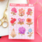 Nature Collection \\ Matte Vynil Sticker Sheets