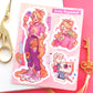 Aesthetic Princesses\\ Matte Vynil Sticker Sheet